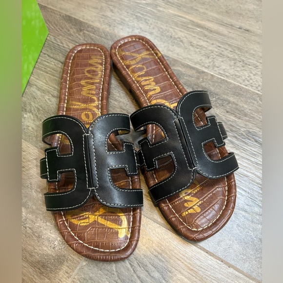 Sam Edelman Bay Slide Sandals in Black Size 9 vacation - Picture 2 of 7